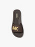 Palmer Signature Logo Slide Sandal michael kors palmer signature logo slide sandal
