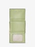 michael kors empire small pebbled leather tri fold wallet