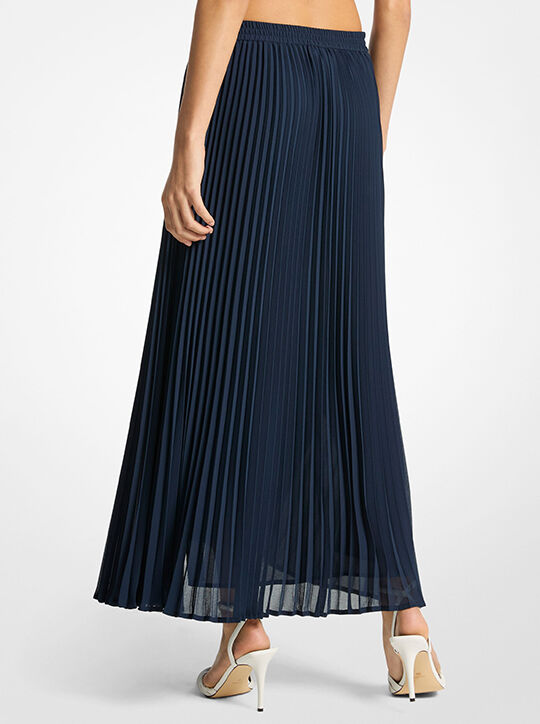 Pleated Georgette Skirt michael kors pleated georgette skirt