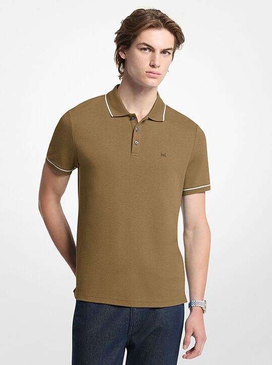 michael kors cotton polo shirt