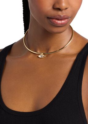 michael kors marquise cut cubic zirconia collar necklace