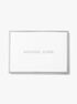 michael kors pebbled leather card case