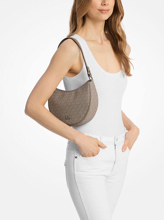 michael kors حقيبة كايلا الصغيرة القابلة للتحويل بشعار الماركة