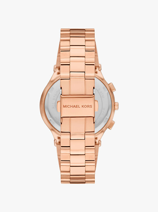 Billie Rose Gold-Tone Stainless Steel Watch michael kors billie rose gold tone stainless steel watch