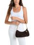 Nolita Medium Nubuck Chain Pochette michael kors nolita medium nubuck chain pochette