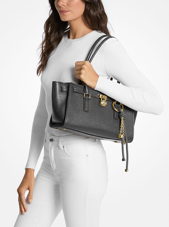 حقيبة هاميلتون مودرن الجلدية الصغيرة michael kors حقيبة هاميلتون مودرن الجلدية الصغيرة
