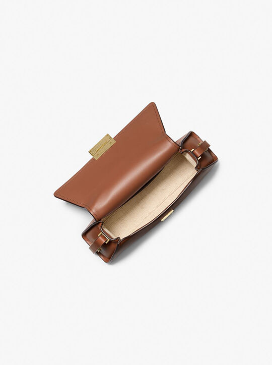 حقيبة كتف لودلو جلدية متوسطة الحجم michael kors حقيبة كتف لودلو جلدية متوسطة الحجم