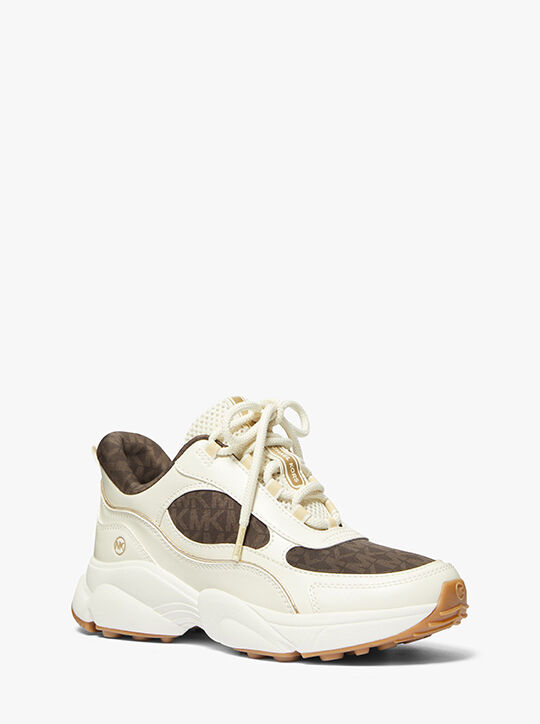 Katrina Mixed-Media Trainer michael kors katrina mixed media trainer