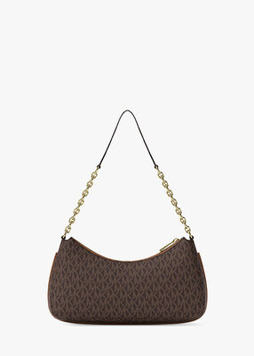 michael kors nolita medium signature logo chain pochette