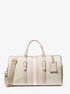 Bedford Travel Extra-Large Logo Stripe Weekender Bag michael kors bedford travel extra large logo stripe weekender bag