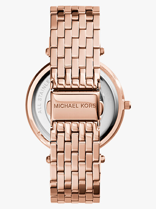 ساعة مايكل كورس جليتز دارسي باللون الذهبي الوردي michael kors ساعة مايكل كورس جليتز دارسي باللون الذهبي الوردي