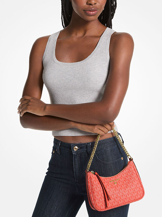 Jet Set Charm Small Logo Pochette michael kors jet set charm small logo pochette