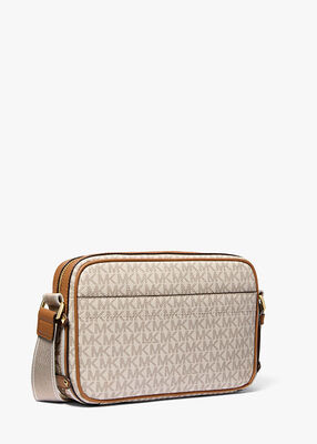 michael kors maeve large signature logo crossbody bag