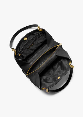 michael kors حقيبة كينسينغتون كبيرة من الجلد المحبب