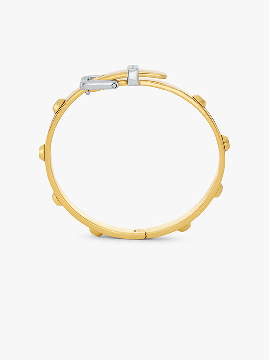 michael kors colby small precious metal plated brass bangle