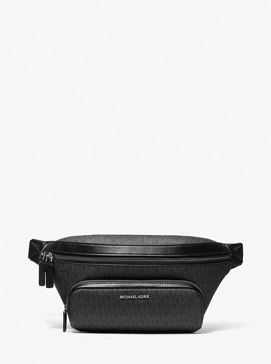 michael kors cooper logo belt bag