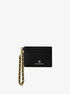 Small Pebbled Leather Chain Card Case michael kors small pebbled leather chain card case