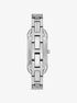 Empire Pavé Silver-Tone Bangle Watch michael kors empire pav silver tone bangle watch