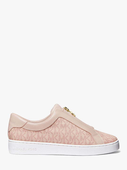 Keaton Signature Logo Zip-Up Sneaker michael kors keaton signature logo zip up sneaker
