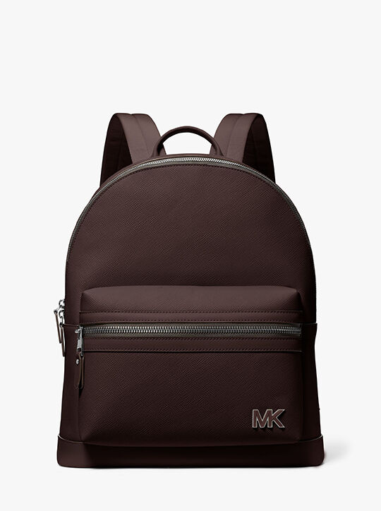michael kors edison leather backpack