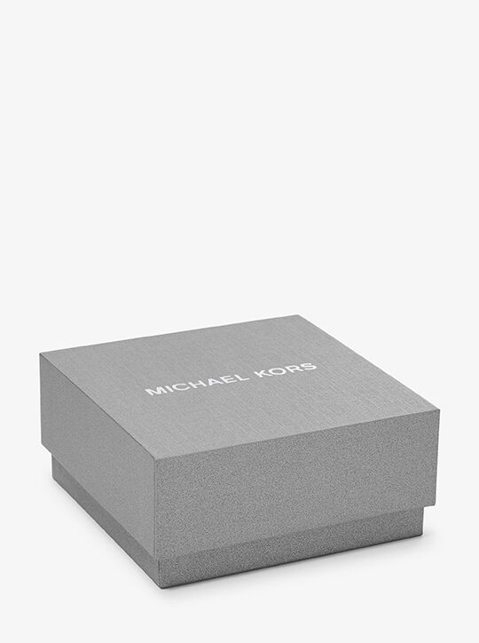 michael kors سوار من الفضة الإسترليني المطلي بالمعدن الثمين
