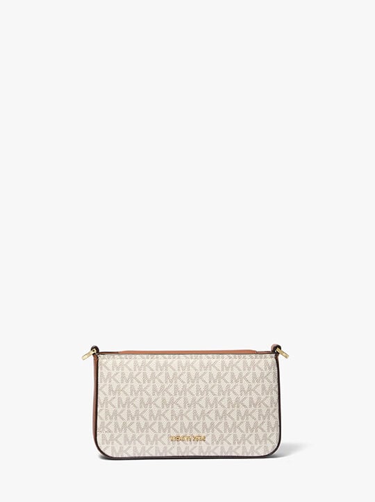 michael kors bryant small signature logo convertible pochette
