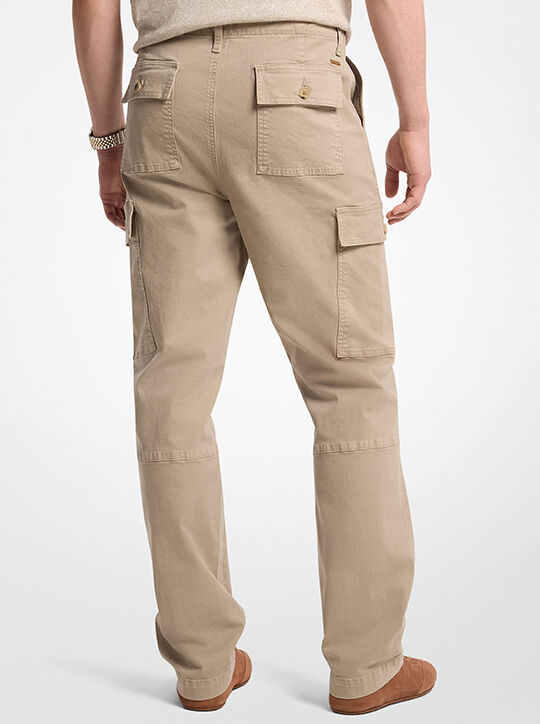Stretch Cotton Twill Cargo Pants michael kors stretch cotton twill cargo pants