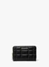 michael kors small quilted leather wallet