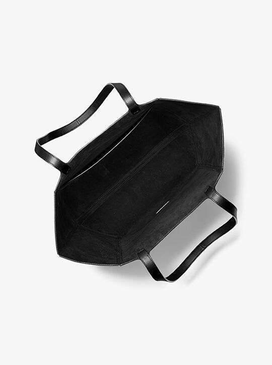 michael kors حقيبة جوردي الجلدية الكبيرة