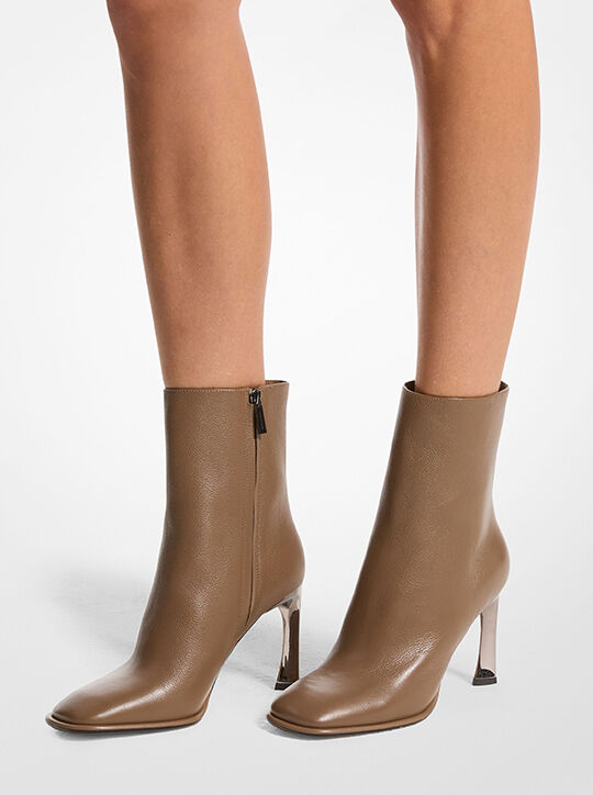 michael kors kelsea leather boot