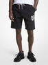 Logo Cotton Blend Shorts michael kors logo cotton blend shorts