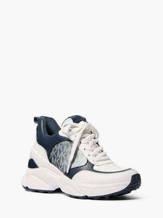 michael kors katrina mixed media trainer