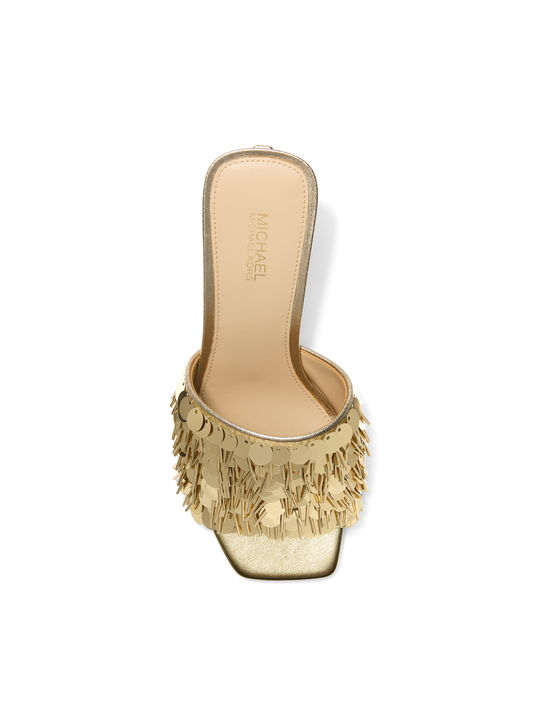 michael kors tessa sequin embellished mule
