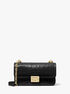 Tribeca Small Crocodile Embossed Leather Crossbody Bag michael kors tribeca small crocodile embossed leather crossbody bag