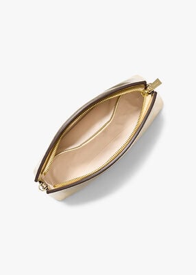 Athena Small Metallic Leather Convertible Clutch michael kors athena small metallic leather convertible clutch
