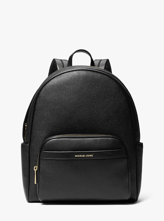 michael kors bex large pebbled leather backpack