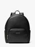 michael kors bex large pebbled leather backpack