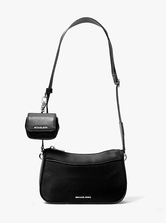 Jet Set Medium Nylon Crossbody Bag with Case for Apple AirPods Pro® michael kors jet set medium nylon crossbody bag with case for apple airpods pro