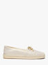 michael kors nori metallic linen slip on espadrille