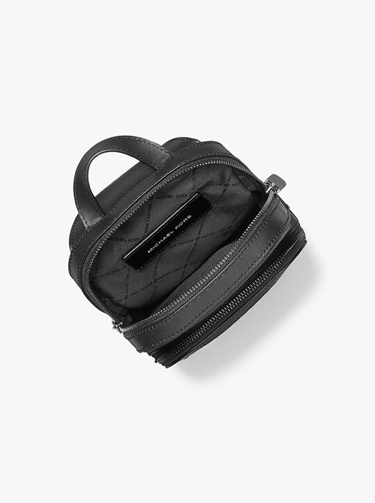 Edison Scratch-Resistant Crossgrain Leather Sling Pack michael kors edison scratch resistant crossgrain leather sling pack