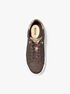 Romey Metallic Two-Tone Signature Logo Platform Sneaker michael kors romey metallic two tone signature logo platform sneaker