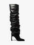 Kelsea Slouchy Leather Boot michael kors kelsea slouchy leather boot