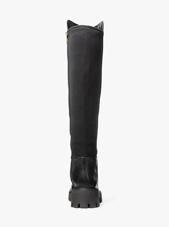 michael kors asher leather knee high boot