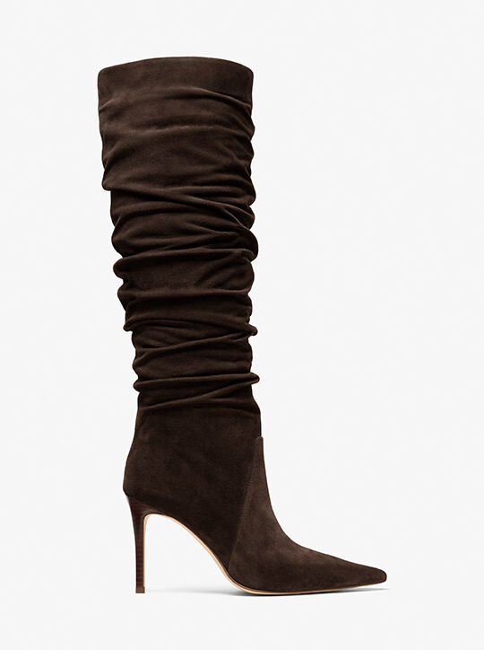 Dawn Leather Boot michael kors dawn leather boot