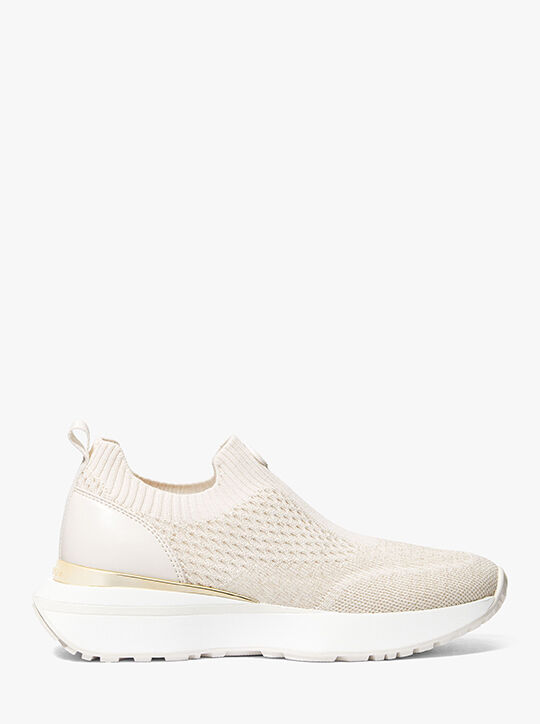 michael kors ari stretch knit slip on sneaker