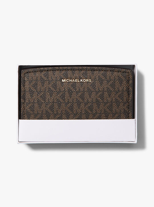 michael kors bryant medium signature logo wallet