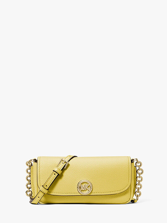 michael kors nolita small pebbled leather crossbody bag