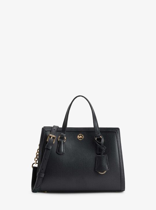 Chantal Small Pebbled Leather Messenger Bag michael kors chantal small pebbled leather messenger bag