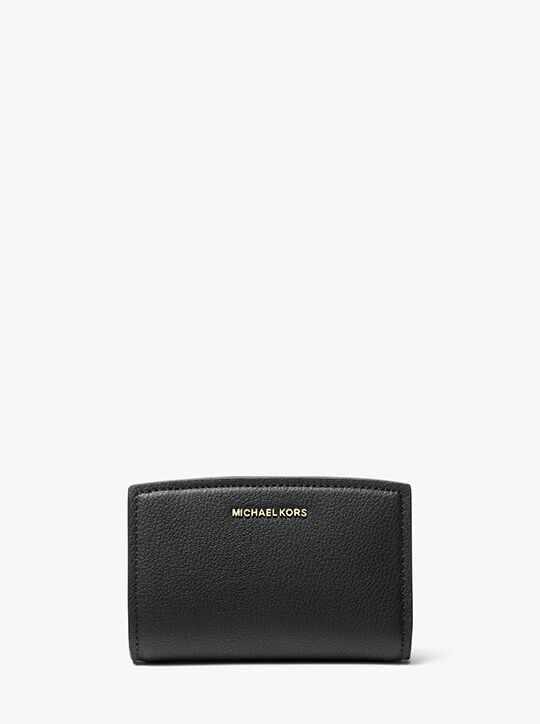 michael kors محفظة براينت متوسطة الحجم من الجلد المحبب