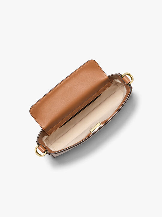 michael kors bryant small signature logo convertible pochette